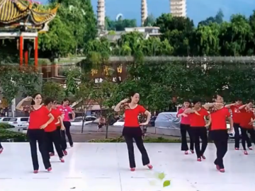 红旗中心的32步广场舞《红尘本是一场戏》分解教学视频