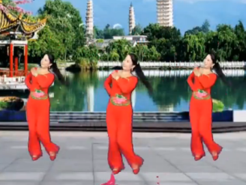 卢清秀的抒情广场舞《爱情就像一首歌》分解教学视频