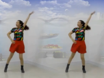 信阳阿琴的水兵广场舞《小女人》教学视频