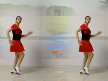 信阳阿琴的韵律广场舞《姑娘追》教学视频