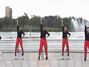 青儿的健身广场舞《中国力量》分解教学视频