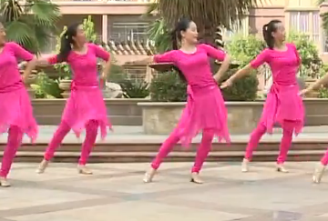杨丽萍的韵律32步广场舞《你走进了我心房》教学视频