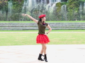 合肥果果的水兵广场舞《这山这水这么美》教学视频