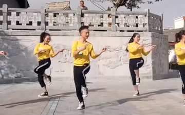 杨光的动感舞步广场舞《小啤酒》教学视频