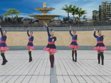 洛阳菲菲的广场舞《真的不容易》分解教学视频
