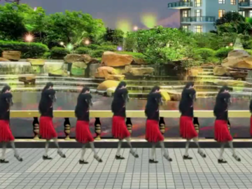 武汉萍萍的广场舞《忘不掉的情感》视频
