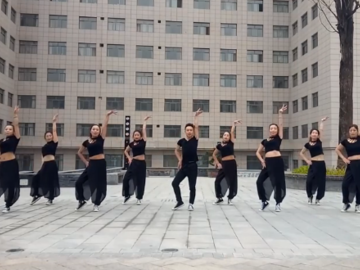 杨光的广场舞《C哩C哩》分解教学视频