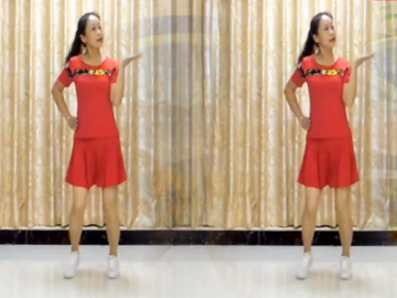 惠香的广场舞《最美最美》分解教学视频