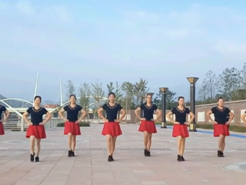 燕语芳菲的32步水兵广场舞《没有你陪伴我真的好孤单》教学视频