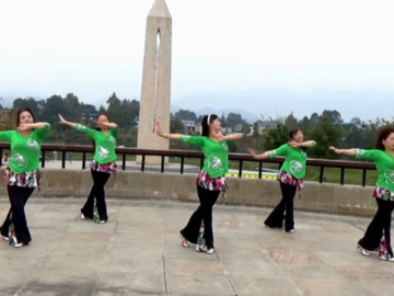谢春燕的古典形体广场舞《一帘幽梦》教学视频