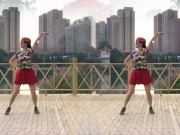 贵州开心的水兵广场舞《厉害了我的国》教学视频