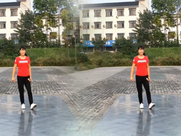 四川蓉蓉的32步鬼步广场舞《其实我的心没走》教学视频