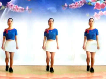 郴州冬菊的广场舞《邻家美眉》教学视频