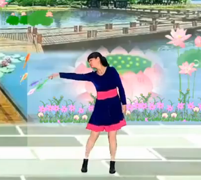 阳光美梅的32步广场舞《痴情的牵挂》教学视频