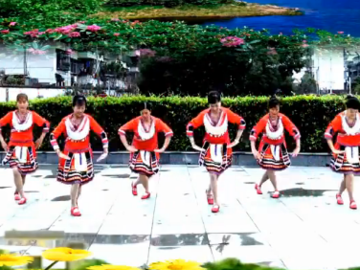 沅陵莺歌心语的民族广场舞《这山这水这么美》教学视频