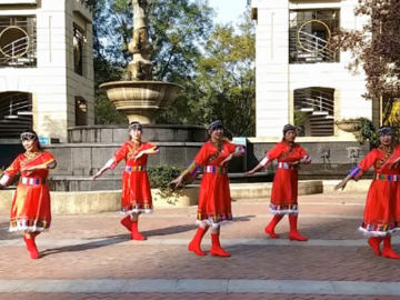 付之美的藏族广场舞《哈达》教学视频