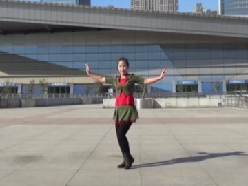 安徽合肥开心的水兵风格广场舞《我的那个情妹妹》教学视频