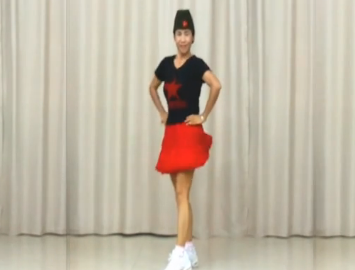 陈雪的水兵广场舞《我的那个情妹妹》教学视频