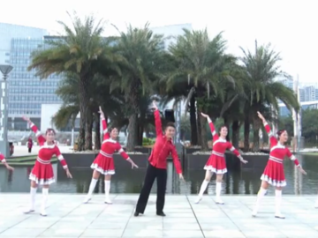 廖弟的蒙古广场舞《我的蒙古马》教学视频