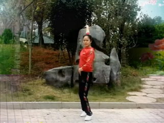 赣州康康的健身广场舞《亲爱的一起去日喀则》教学视频
