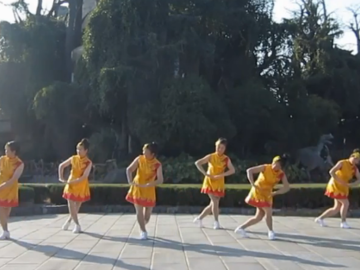 太湖彬彬的广场舞《祝寿歌》分解教学视频