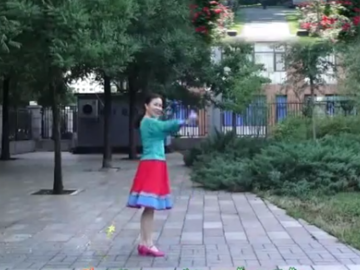 湘姐的广场舞《梦回草原》视频
