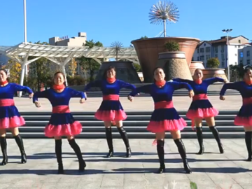 浦城燕子的32步广场舞《想啊》教学视频