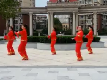 天津依卓拉的广场舞《回娘家》教学视频