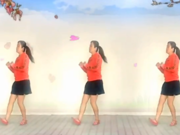 健康快乐的简单32步广场舞《讨债难》教学视频