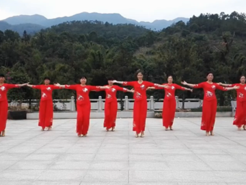 上砂姐妹的广场舞《最美的中国》教学视频