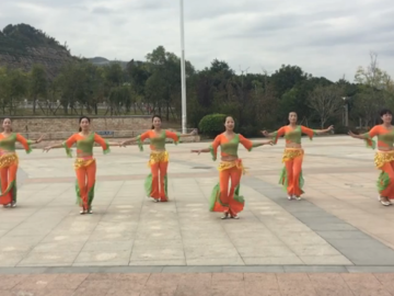 尚舞云儿的印式拉丁广场舞《切克切克》教学视频