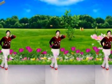 杭州依依的广场舞《爱你每一天》教学视频