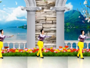 杭州依依的中三广场舞《新阿瓦古丽》教学视频