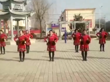 西高村广场舞《中国歌最美》视频