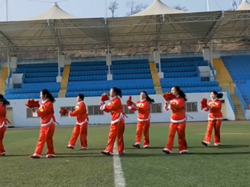 杨光姐妹的广场舞《新年大吉》教学视频