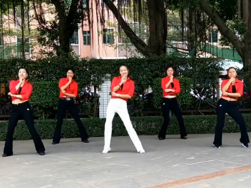 凤凰香香的广场舞《派头十足》分解教学视频