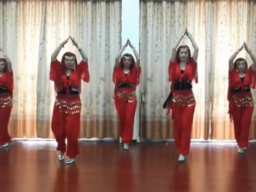 上砂姐妹的广场舞《西域情歌》教学视频