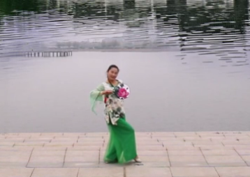 芜湖飞翔的古典扇子广场舞《女儿情》教学视频