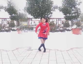 九龙杨杨的广场舞《拜新年》教学视频