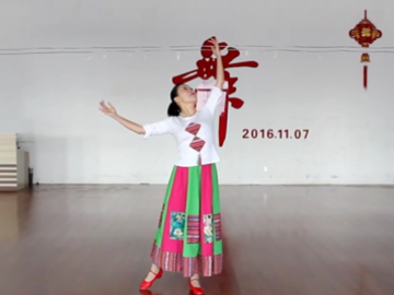 廊坊星月的广场舞《爱我中华》教学视频
