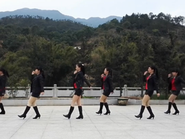 上砂姐妹的广场舞《与爱共舞》教学视频