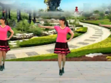 阳光美梅的健身广场舞《错错错》教学视频