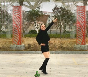 浦城燕子的广场舞《520》教学视频