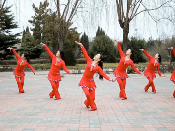 云裳的蒙古广场舞《草原情缘》教学视频