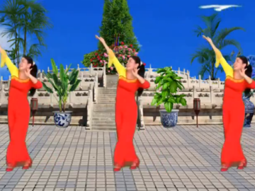 卢清秀的广场舞《你就是让我爱到心疼的人》教学视频