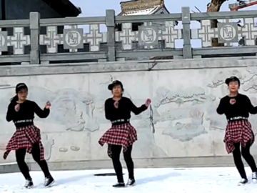 杨光姐妹的广场舞《爱郎的心》教学视频