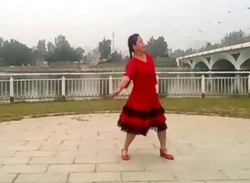 山东静荷广场舞《和谐中国》视频