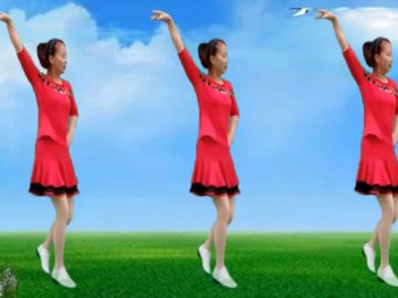 上津叶子的64步现代广场舞《很任性》教学视频