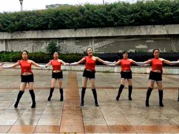 凤凰香香的广场舞《一晃就老了》教学视频