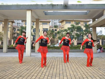 沙冲珊瑚的广场舞《爱呀呀》教学视频